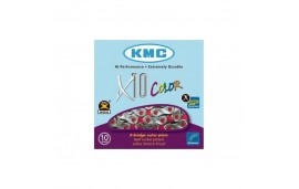Cadena KMC X10 Vivid Roja