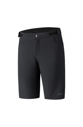 Pantalón corto Shimano Sayama sin badana negro mujer