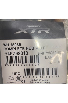 Shimano XTR FH-M970 Rear Hub Axle Unit - Y3CN98040