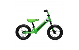 BICI APRENDIZAJE REBEL KIDZ AIR RACING 12.5" ACERO VERDE
