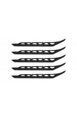 KIT PROTECTORES VAINAS E-BIKE HAIBIKE LYKE GOMA NEGRO