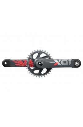 Juego de bielas y plato SRAM X01 EAGLE X-SYNC2 BOOST+ DUB DM sin cazoletas