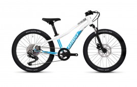 Bicicleta Ghost Kato 20 Full Party blanco/azul