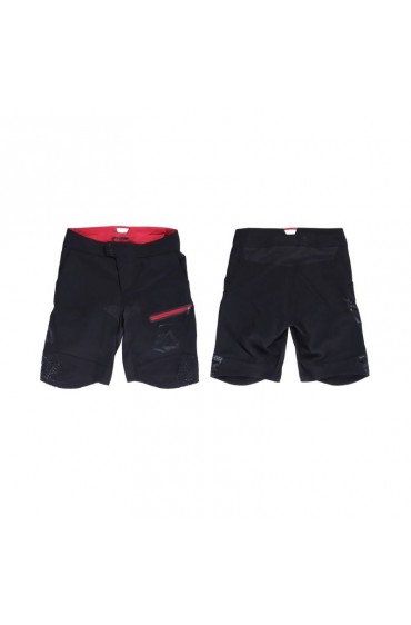 Pantalón corto Mujer XLC TR-S26 Flowby Enduro negro rojo T-S