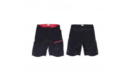 Pantalón corto Mujer XLC TR-S26 Flowby Enduro negro rojo T-S