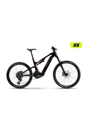 Bicicleta eléctrica Haibike AllMtn CF 9 2025 800i black / platinum