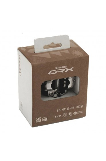 SHIMANO GRX Pedal (SPD) PD-M8100-UG Doble cara negro
