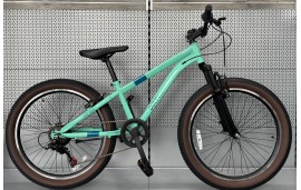 BICICLETA JUNIOR JL WENTI 26'' FAT200 1X7VEL COLOR MENTA