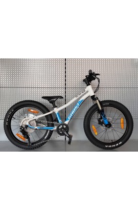 Bicicleta Ghost Kato 20 Full Party blanco/azul