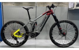 Bicicleta eléctrica Haibike Nduro 7 Gris/Rojo/Amarillo