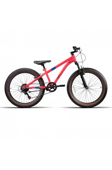 Bicicleta infantil Ghost Kato 24" Pro plata rojo