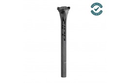 TIJA DE SILLIN ZIPP SL SPEED 31.6 400 mm CARBONO LOGO NEGRO MATE