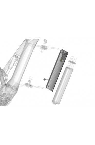 CUBIERTA BATERIA E-BIKE HAIBIKE PINION IGB