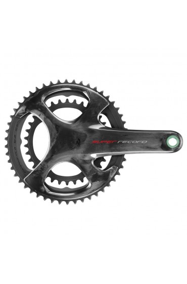 Campagnolo Juego de Biela - Super Record Ultra Torque TI | Carbono - 2x12-Velocidades