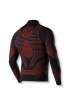 Camiseta Interior Manga Larga BIOTEX Icebreak Termico Negro/Rojo 3D XS-S