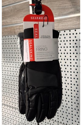 GUANTES SEALSKINZ FRING FRIO EXTREMO AISLANTES FUSION CONTROL NEGRO
