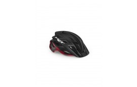 CASCO MET VELENO MIPS NEGRO/ROJO MATE BRILLO S