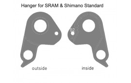 Patilla de cambio Ghost Lector SRAM & Shimano Standard