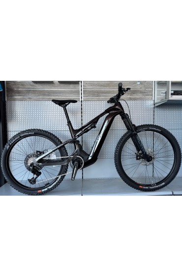 Bicicleta eléctrica Haibike AllMtn CF 9 2025 800i black / platinum