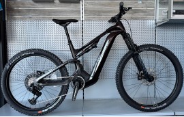 Bicicleta eléctrica Haibike AllMtn CF 9 2025 800i black / platinum