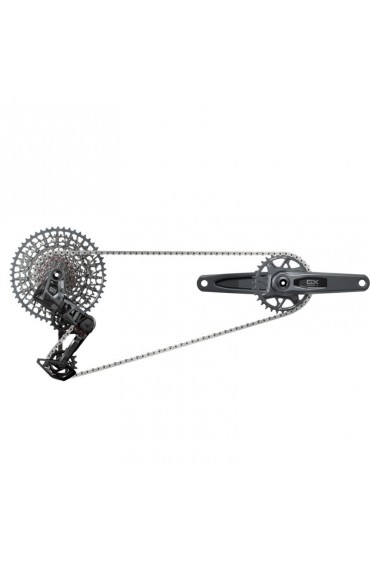 GRUPO ELECTRONICO SRAM GX T-TYPE EAGLE AXS WIDE DUB POD DIRECT MOUNT 165 mm 32D 1x12V (10-52)